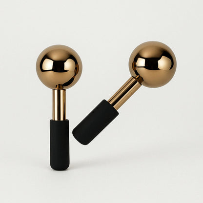 Masseur Visage et Corps en Acier Inoxydable – L'Art de la Détente et de la Beauté