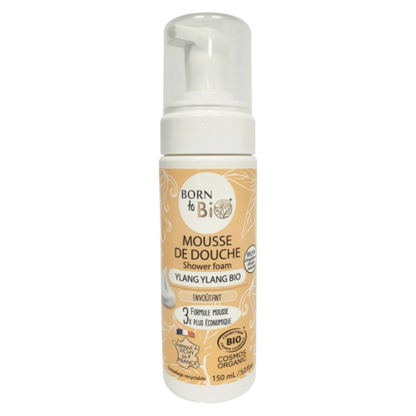 Organic Ylang Ylang Shower Foam - Certified Organic-0