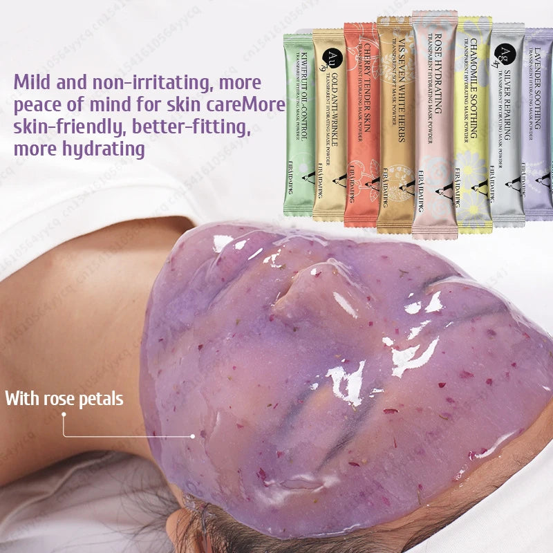 Masque hydratant SPA doux en poudre pour le visage