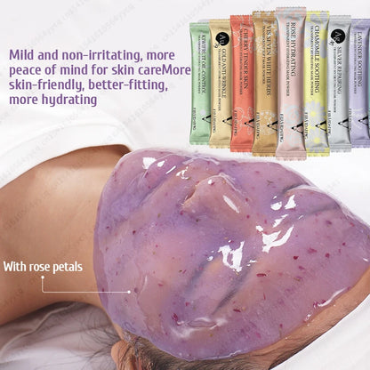 Masque hydratant SPA doux en poudre pour le visage